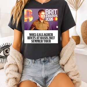 Noel Gallagher Hints At Oasis 2027 Summer Tour T-Shirt