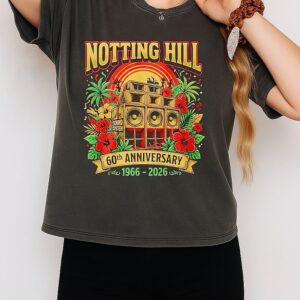 Notting Hill Carnival 60th Anniversary 1966-2026 T-Shirt