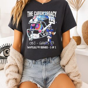 Odell Beckham Jr. New York Giants The Catch Legacy Vintage T-Shirt
