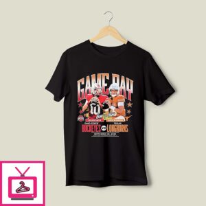 Ohio State Buckeyes Vs Texas Longhorn Game Day September 26 2026 T-Shirt