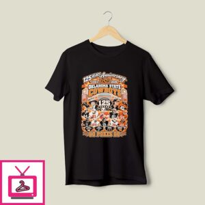 Oklahoma State Cowboys 125 Years Anniversary 1901-2026 Go Pokes Go T-Shirt