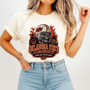 Oklahoma State Cowboys Game Day After Dark Halloween 2026 T-Shirt