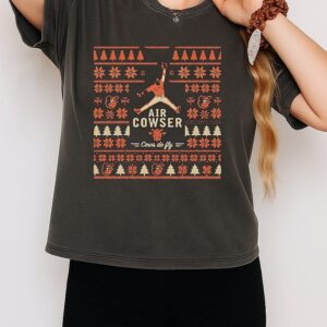 Orioles Air Cowser Cows Do Fly Ugly Christmas Sweatshirt