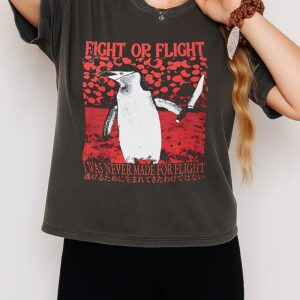 Penguin Fight Or Flight T-Shirt