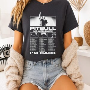 Pitbull Tour I’m Back Tour 2026 T-Shirt