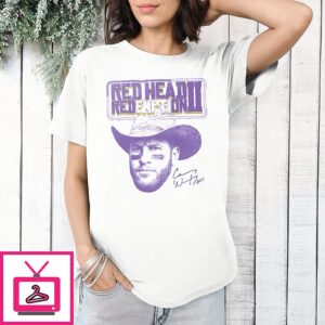 Red Head Redemption Carson Wentz Minnesota Vikings Signature T-Shirt