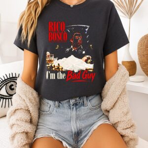 Rico Bosco I’m The Bad Guy White Out T-Shirt