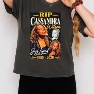 Rip Cassandra Wilson Jazz Legend 1955 2026 Graphic T-Shirt