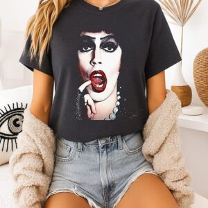 Rocky Horror Frank-N-Furter Tim Curry Memorial T-Shirt