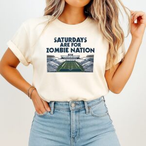Saturdays Are For Zombie Nation Graphic T-Shirt