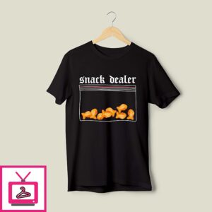 Snack Dealer Illustration T-Shirt