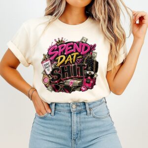 Spend Dat Shit Luxury Collage T-Shirt