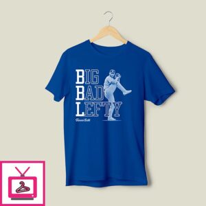 Tanner Scott Big Bad Lefty Los Angeles Dodgers 2026 Debut T-Shirt
