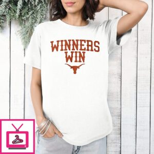 Texas Football Winners Win 2026 Logo T-Shirt
