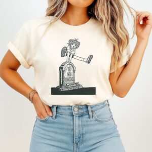 The 1ers Conscience Anime Character Grave T-Shirt