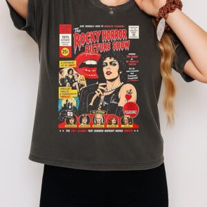 Tim Curry The Rocky Horror Picture Show Magazine Cover T-Shirt