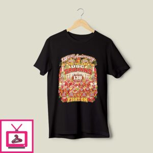 Usc Trojans 138 Years Anniversary 1888-2026 Fight On T-Shirt