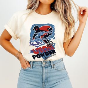 Utah Powder Steep And Deep Graphic T-Shirt