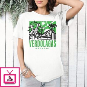Verdolagas Med Col Unique Colombian Soccer T-Shirt