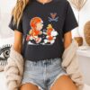 Virginia Cavaliers X Charlie Brown Woodstock And Snoopy Football Running NCAA T-Shirt