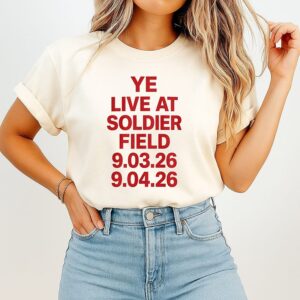 Ye Live At Soldier Field T-Shirt