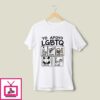 Yo Apoyo Lgbtq Licor Glock Baretica Tetas Qliar T-Shirt