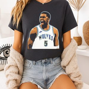 Anthony Edwards Minnesota Timberwolves Roaring T-Shirt