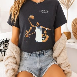 Anthony Edwards Minnesota Timberwolves With The Ball T-Shirt