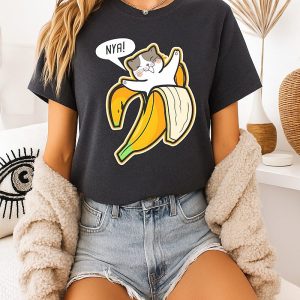 Banana Cat Nya T-Shirt