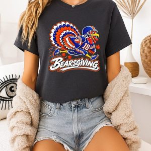 Beargiving Chicago Bears Thanksgiving Turkey Day 2026 T-Shirt