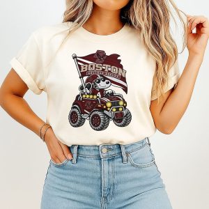 Boston College Eagles NCAA Football Daniel Hill Snoopy Driving Offroad Vehicle T-Shirt