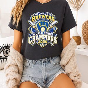 Brewers Baseball World Series Champions 2026 T-Shirt