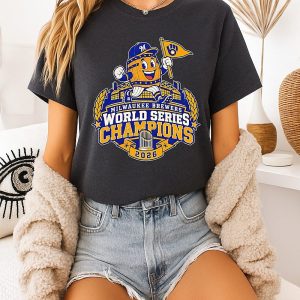 Brewers Mascot World Series Champions 2026 T-Shirt