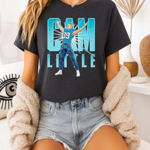 Cam Little Jacksonville Jaguars Pose T-Shirt