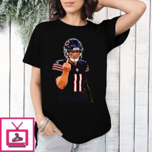 Case Keenum Chicago Bears Middle Finger 2026 T-Shirt