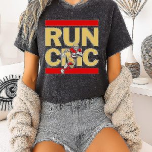 Christian Mccaffrey San Francisco 49ers Run Cmc T-Shirt