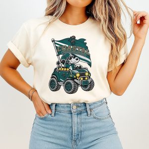 Coastal Carolina Chanticleers NCAA Football Daniel Hill Snoopy Driving Offroad Vehicle T-Shirt