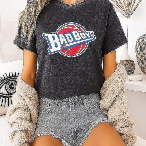 Detroit Pistons Bad Boys Logo T-Shirt