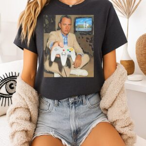 Forrest Gump Playing Video Game Vintage T-Shirt