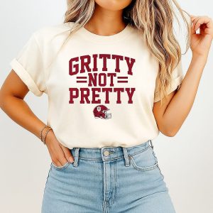Indiana Hoosiers Football Gritty Not Pretty Helmet T-Shirt