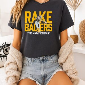 Jake Bauers Milwaukee Brewers Rake Bauers The Marathon Man 2026 World Series T-Shirt