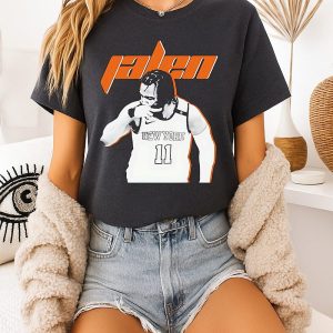 Jalen Brunson New York Knicks Number 11 Player T-Shirt