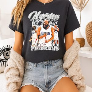 James Hardan Los Angeles Clippers Fnibrand Bootleg Style T-Shirt