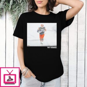 Joel Bitonio Cleveland Browns Pay Homage NFL 2026 T-Shirt