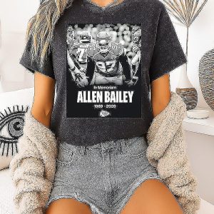 Kansas City Chiefs In Memoriam Allen Bailey 1989 2026 T-Shirt