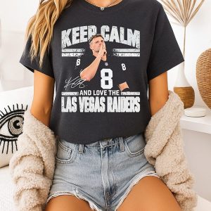 Keep Calm And Love The Las Vegas Raiders Jimmy Garoppolo T-Shirt