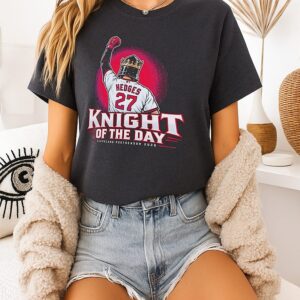 Knight Of The Day Austin Hedges Cleveland Guardians T-Shirt