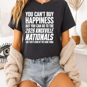 Knoxville Raceway You Can’t Buy Happiness T-Shirt