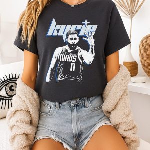Kyrie Irving Dallas Mavericks Number 11 Player T-Shirt