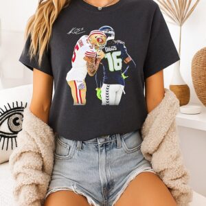 Mike Evans San Francisco 49ers Who Are You Name Check Signature T-Shirt